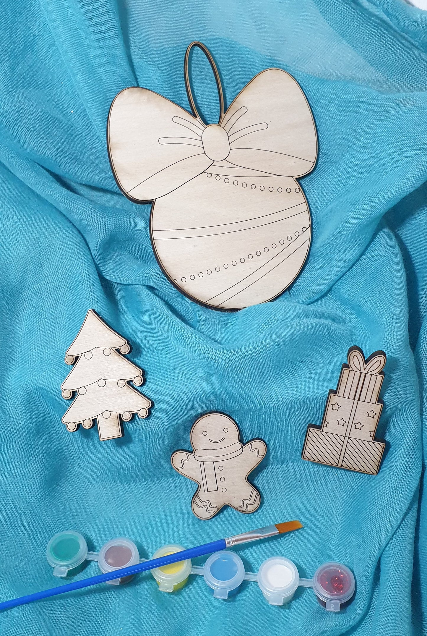 Boule de Noël à peindre