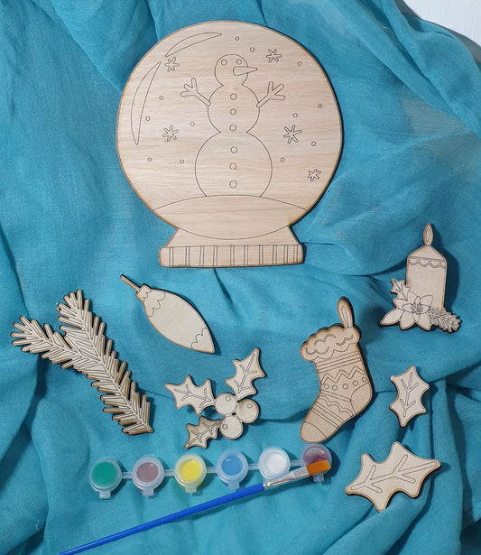 Boule à Neige à peindre