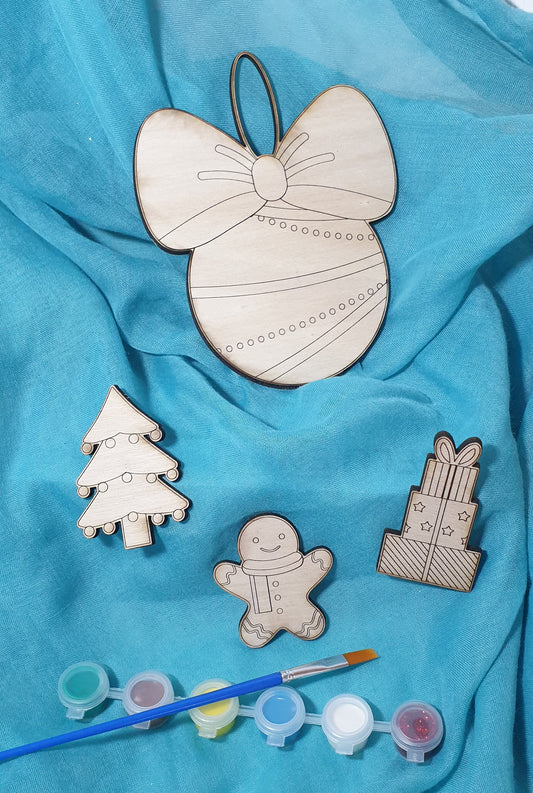 Boule de Noël à peindre