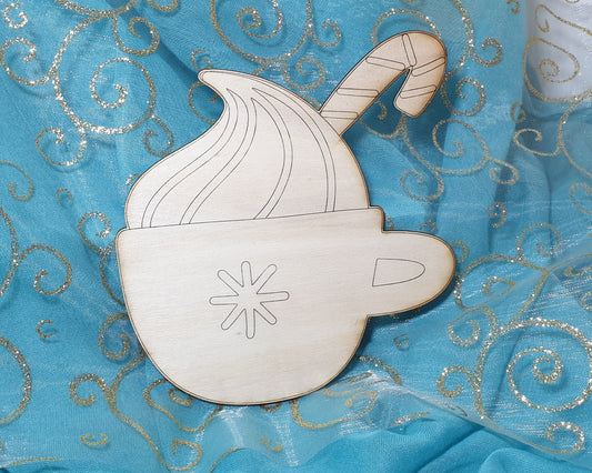 Chocolat chaud à peindre