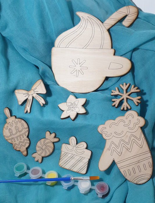 Chocolat chaud à peindre