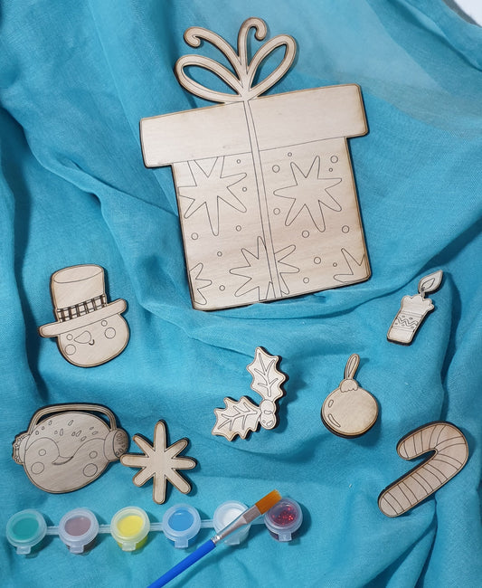 Gros Cadeaux de Noël à peindre