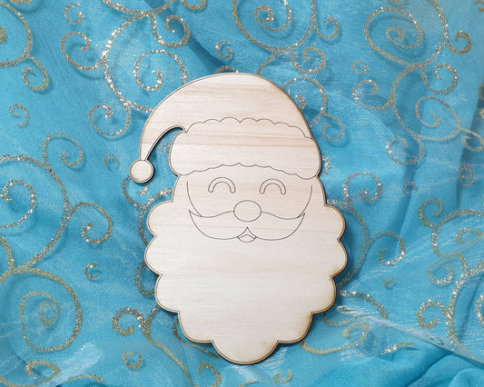 Père Noël à peindre